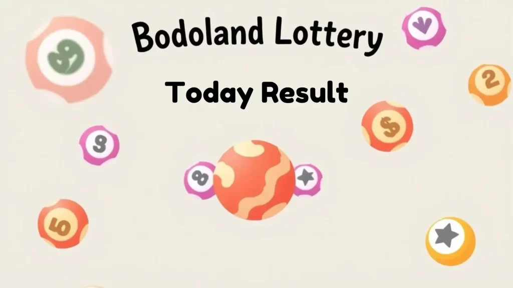 naviate to bodoland lottery today result