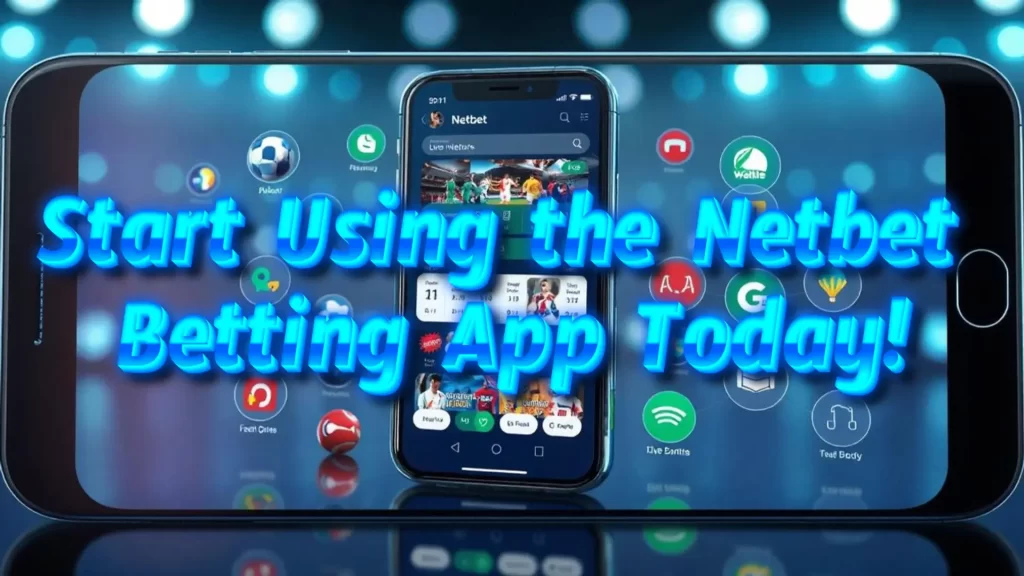 on image text "start using the netbet betting app today"