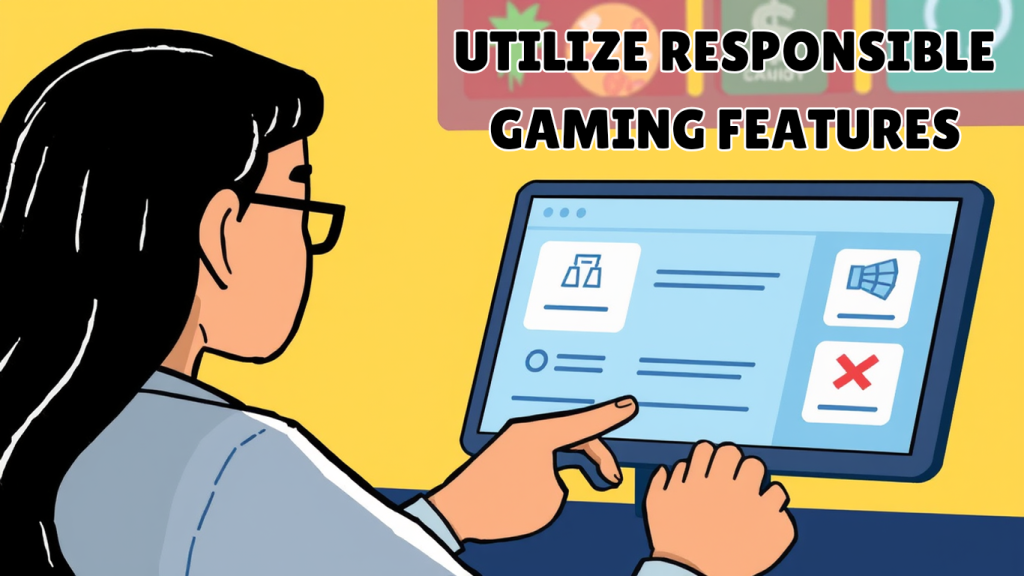 utilize responsible gaming features for hoosier app