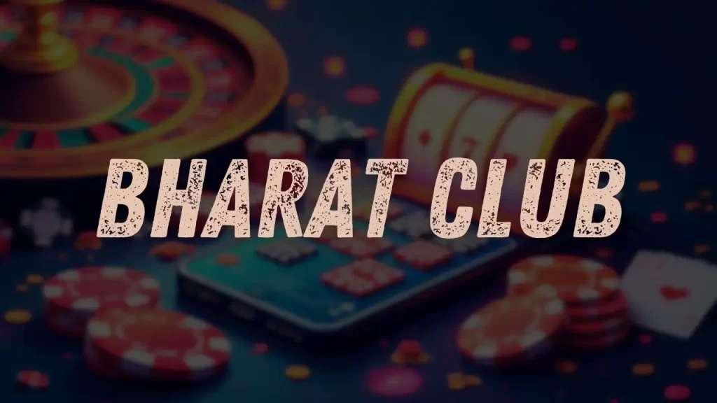 illustration text 'bharat club'